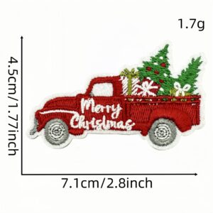 Christmas cloth stickers 29 #