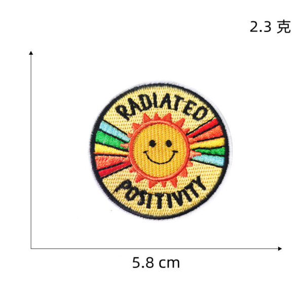 Wholesale Landscape Embroidered Patch Cute Cartoon Design Decorative Accent for Bags and Clothing