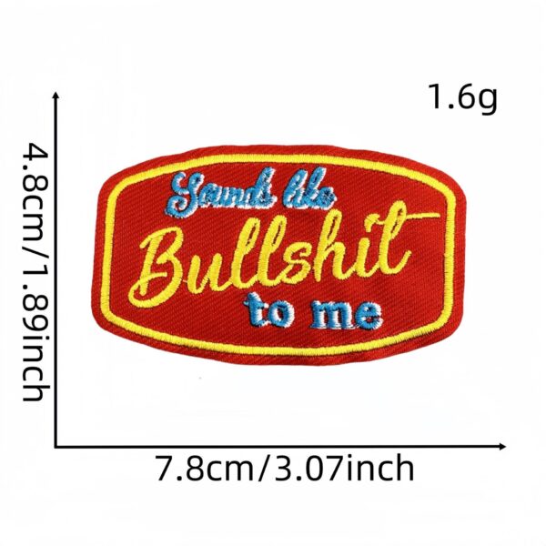 Wholesale Decorative English Letter Embroidery Patches, Colorful Polyester Cloth Stickers for Clothing and Craft Supplies