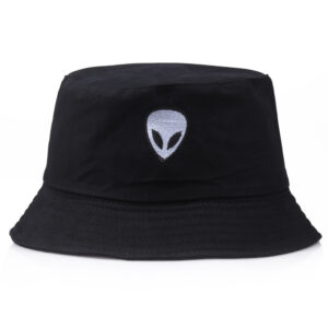oly-076e3f9c18cbabbc034edbee351cdee5 Wholesale Korean Style Embroidered Fisherman Hat Black Summer Sunshade Casual Streetwear