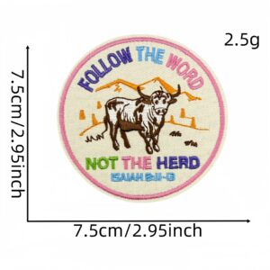 Colorful english cloth stickers 16 #