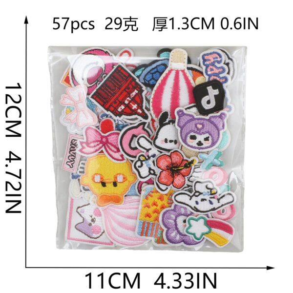 oly-0788e3888efeaf45ad29feedbec0c868 Wholesale Cute Hot Air Balloon Animal Embroidery Patch for Clothing Decoration DIY Accessory