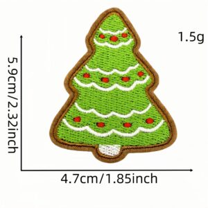 Christmas cloth stickers 11 #