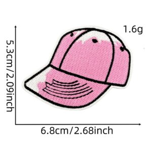 Pink cartoon cloth sticker 5#