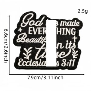 English cloth sticker 7#