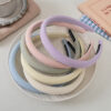 oly-07a5076143b77edd3c4b03f67d458ae8 Wholesale Korean Style Dopamine Hair Hoop Narrow Sponge Headband Fashion Hair Accessory Boutique Resale