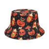 oly-07c3559b90bbca98118e4e21acb103ef Wholesale Halloween Cartoon Double Sided Fisherman Hat Stylish Sun Protection Fashion Accessory