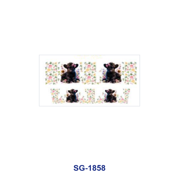 oly-07c9754f733354a64abd08f4287865be Wholesale 8pcs Cartoon Movie Character and Animal Pattern 3oz Cup Stickers Wrap OLY Exclusive