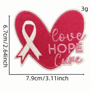 Pink ribbon patch #2