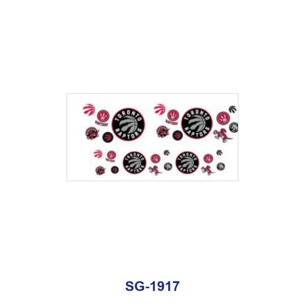 Wholesale 8pcs Sports Logo Badge Pattern 3oz Cup Stickers Wrap OLY Exclusive