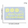 Wholesale Blue Flower Embroidery Iron-On Patch - Fashion Accessory for Bags, Clothing Repairs