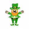 Wholesale Irish Clover Embroidered Patch Polyester Thread Fashion Accessory