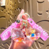 Wholesale Acrylic Keychain Quicksand Whale Bag Charm