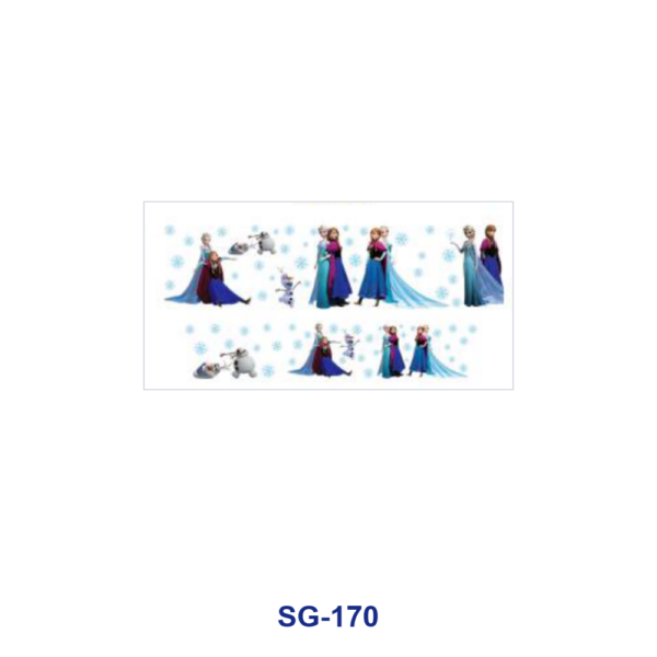 Wholesale 8pcs Whimsical Cartoon Characters 3oz Tumbler Stickers Wrap OLY Exclusive