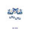 oly-088d844d0fcf9088b05dfa490fefd9e8 Wholesale 8pcs Butterfly Floral Cartoon Character Pattern Mini Cup Keychain Sticker
