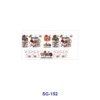 Wholesale 8pcs Mixed Fun Graphic 3oz Tumbler Stickers Wrap