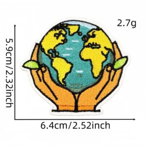 Earth cloth stickers 6#