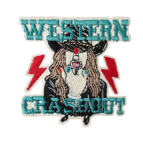 Wholesale Embroidery Patch American Western Cowboy Fashion Accessory for Clothing
