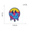 oly-08e6e852f03f52f7d983807362a27550 Wholesale Trendy Embroidery Patch Cartoon Bear Rainbow Design for Luggage Bag Charm