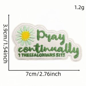 Green cartoon cloth sticker 23 #