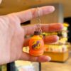 Wholesale Cartoon Cola Bottle Keychain Simulated Sprite Pendant Trendy Car Key Accessory for Party