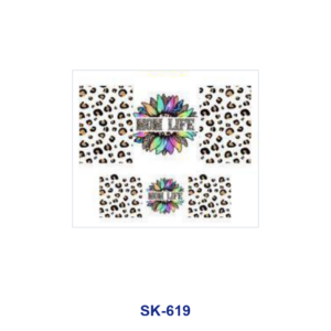 SK-619 / 8pcs / 9cm