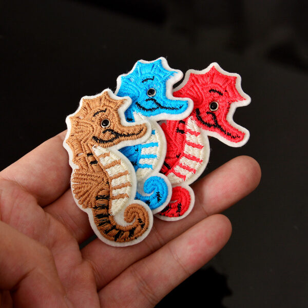 oly-091dd909f1fe10be26309cfa5a73b85c Wholesale Cartoon Purple Starfish and Seashell Sequin Patches for Bag Decoration and Clothing Repair Fashion Accessory