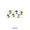 oly-092501e17ec7fe1584da32c00df43cb2 Wholesale 5pcs Whimsical Watercolor Mushroom Wild Flower Jewel Gem Mixed Decor Prints 16oz Cup UV DTF Wraps