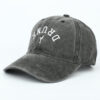oly-0944c6becd6147b456e51f9687069cbb Wholesale Breathable Soft Top Washed Baseball Cap with Embroidered Letter Stylish Casual Hat for Everyday Wear