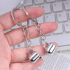 oly-0947244708c958488d98e5099e035240 Wholesale 3D Milk Bottle Keychain Zinc Alloy Metal Key Ring Creative Bag Charm Accessory