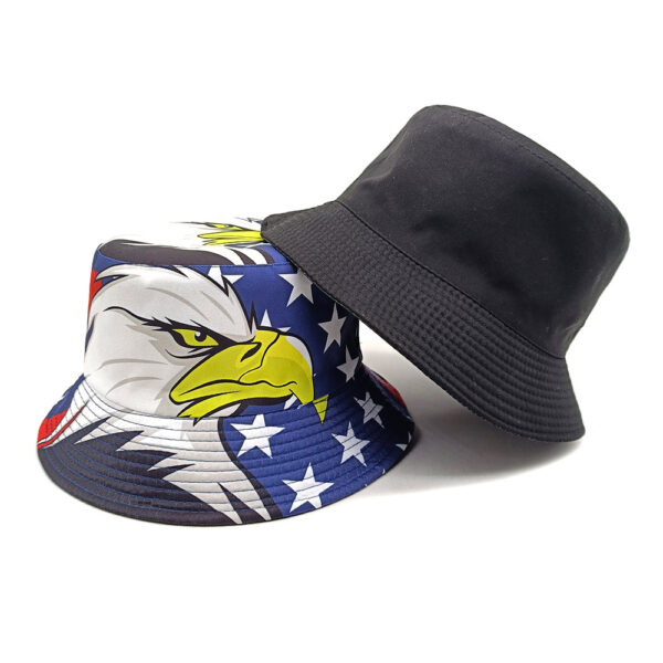 Wholesale Stylish Eagle Pattern Fisherman Hat for Outdoor Sun Protection Fashion Accessory