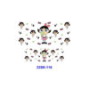 oly-0954bbfac26c011abf3bba47abdcd7b2 Wholesale 2/4/8pcs Cute Vibrant Cartoon Figure Mini Keychain Sticker OLY Exclusive