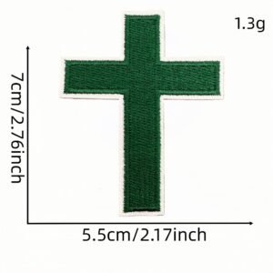 Green cartoon cloth sticker 21 #