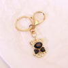 Wholesale Cute Red Bear Metal Keychain Pendant Bag Charm for Fashion Accessory