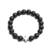 oly-0986d75c8d0bf0e6897f3e6de032ab99 Wholesale Cross Design Wood Bracelet Chicken Wing Wood Elastic Beaded Gift Fashion Accessory