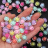 oly-098c4fa7849b5f27a78f015f31f65205 Wholesale Transparent Pumpkin Acrylic Beads with Inner Color for Jewelry Making DIY Crafts