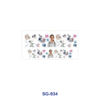 oly-09a98d2b837607438747fc6a1b214b32 Wholesale 8pcs Back to School Teacher Cartoon 3oz Cup Stickers Wrap OLY Exclusive
