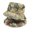 oly-09a98d47a14b2a2eea9c938f4aa43570 Wholesale Smiling Bear Pattern Fisherman Hat Stylish Sunscreen Hat for Daily Use