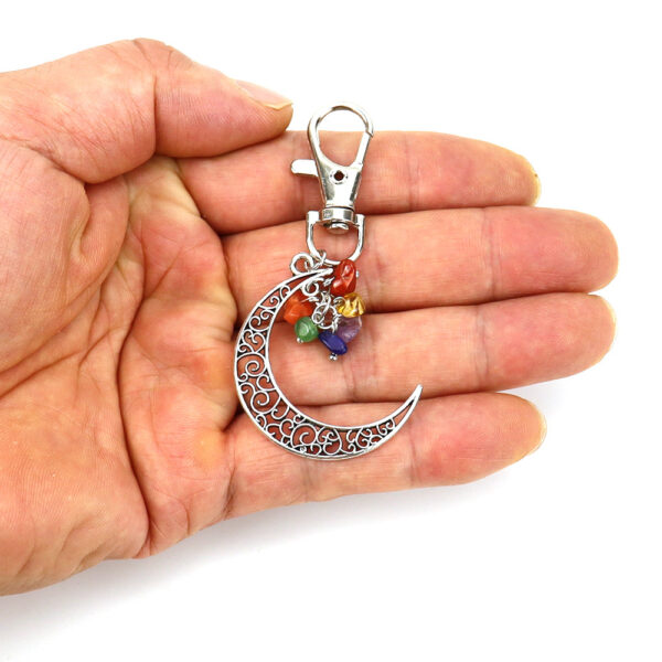 oly-09af79890d6c60276a7586a0ad3d163c Wholesale Moon Gravel Grape Cluster Crystal Keychain Fashion Accessory Car Key Chain Gift