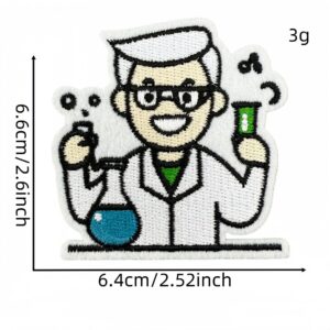 Experimental cloth patch 8#
