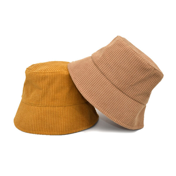 Wholesale Korean Style Solid Corduroy Fisherman Hat Fashion Accessory for Boutique Resale
