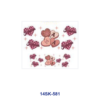 oly-09ca7576ee53cf9eb2db59cc57d99e55 Wholesale 2/4/8pcs Mother's Day Sports Print Mini Cup Keychain Sticker