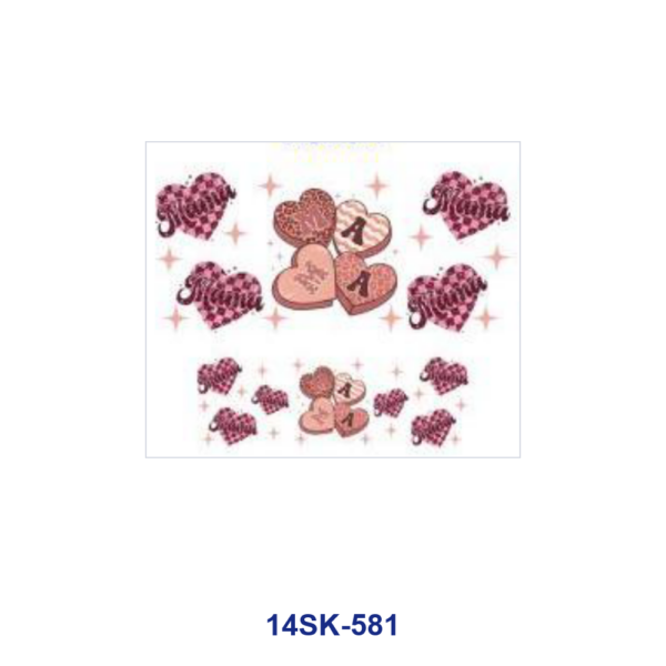 oly-09ca7576ee53cf9eb2db59cc57d99e55 Wholesale 2/4/8pcs Mother's Day Sports Print Mini Cup Keychain Sticker