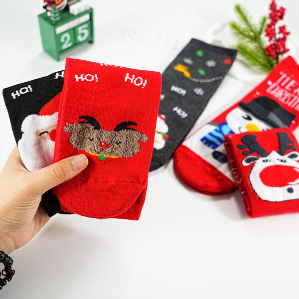 oly-09cf4b97957003dbb51873981ea2c917 Wholesale Trendy 3D Ear Novelty Socks for Holiday Party Fun Accessory