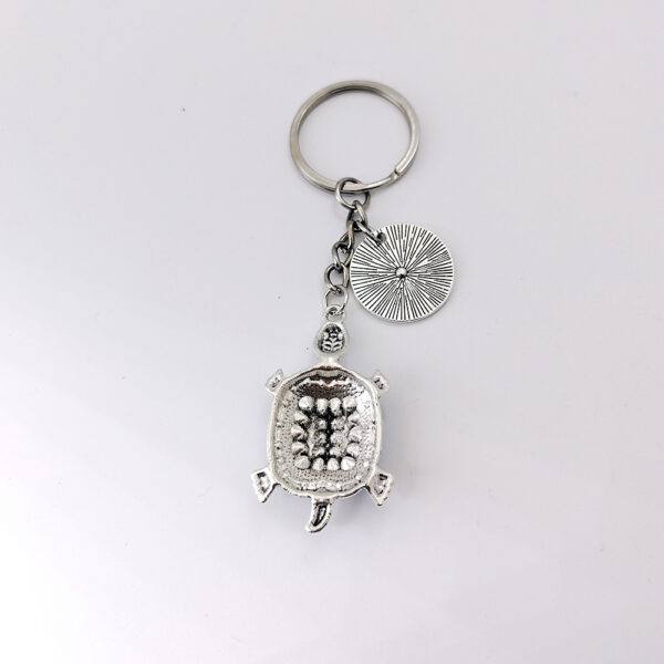 Wholesale Cute Turtle Keychain Zinc Alloy Blue Car Key Bag Pendant Jewelry Accessory Boutique Resale