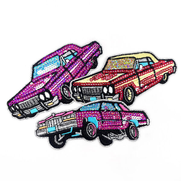 Wholesale Beach Ocean Series Polyester Sequined Octopus Patch Iron-On Embroidery DIY Car Clothing Accessory