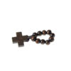 Wholesale Handmade Wooden Bead Finger Rosary Cross American Style Gift Fashion Accessory
