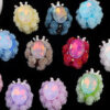 Wholesale Red Polymer Clay Crown Beads DIY Bag Charm Phone Accessory