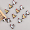 oly-0a2ca4f681dd526a92954665301699b8 Wholesale Cartoon Rooster Silicone Baby Pacifier Clip Teether Gift Resale