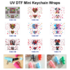 oly-0a305d287ff6f41bce1f58af14f5086a Wholesale 8pcs Cute Pattern Mini Cup Keychain Sticker